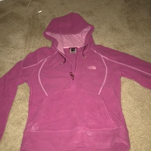 Plush pink pullover